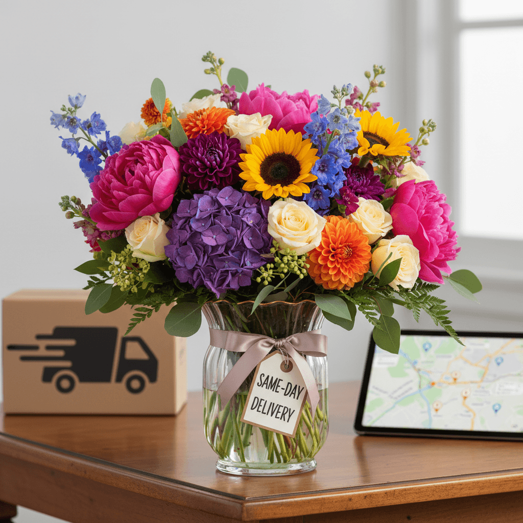 Free flower delivery