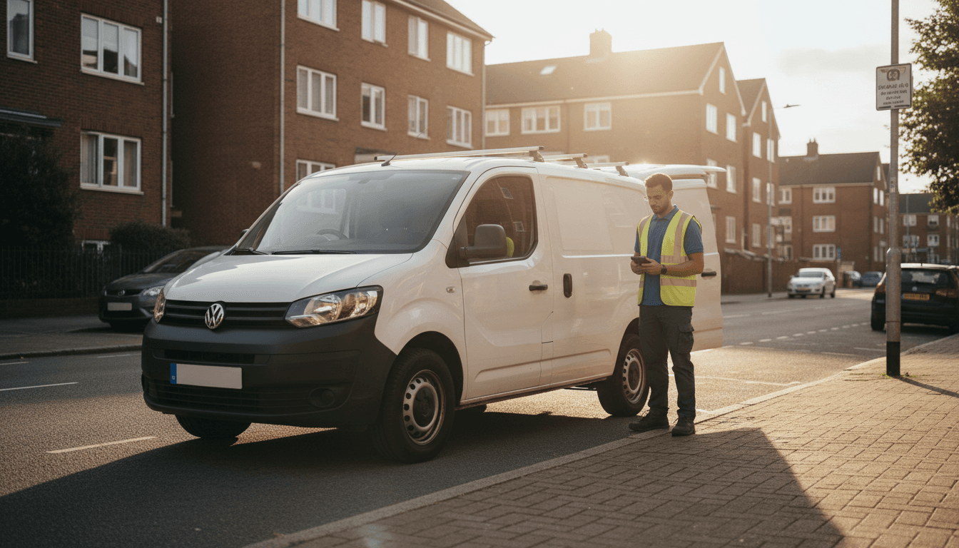 El Rose free flower delivery service van