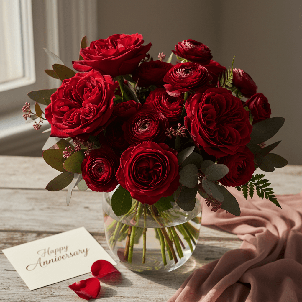 Variety of flower arrangements for different occasions